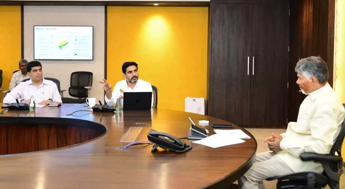 స్కిల్ పై చంద్రబాబు ప్రశ్నలు..లోకేష్ జవాబులు