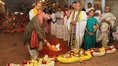 తిరుమల మెట్లోత్సవం- 3,500 మందితో భక్తి ప్రవాహం