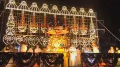 శ్రీశైలంలో కృష్ణమ్మకు కార్తీక హారతి