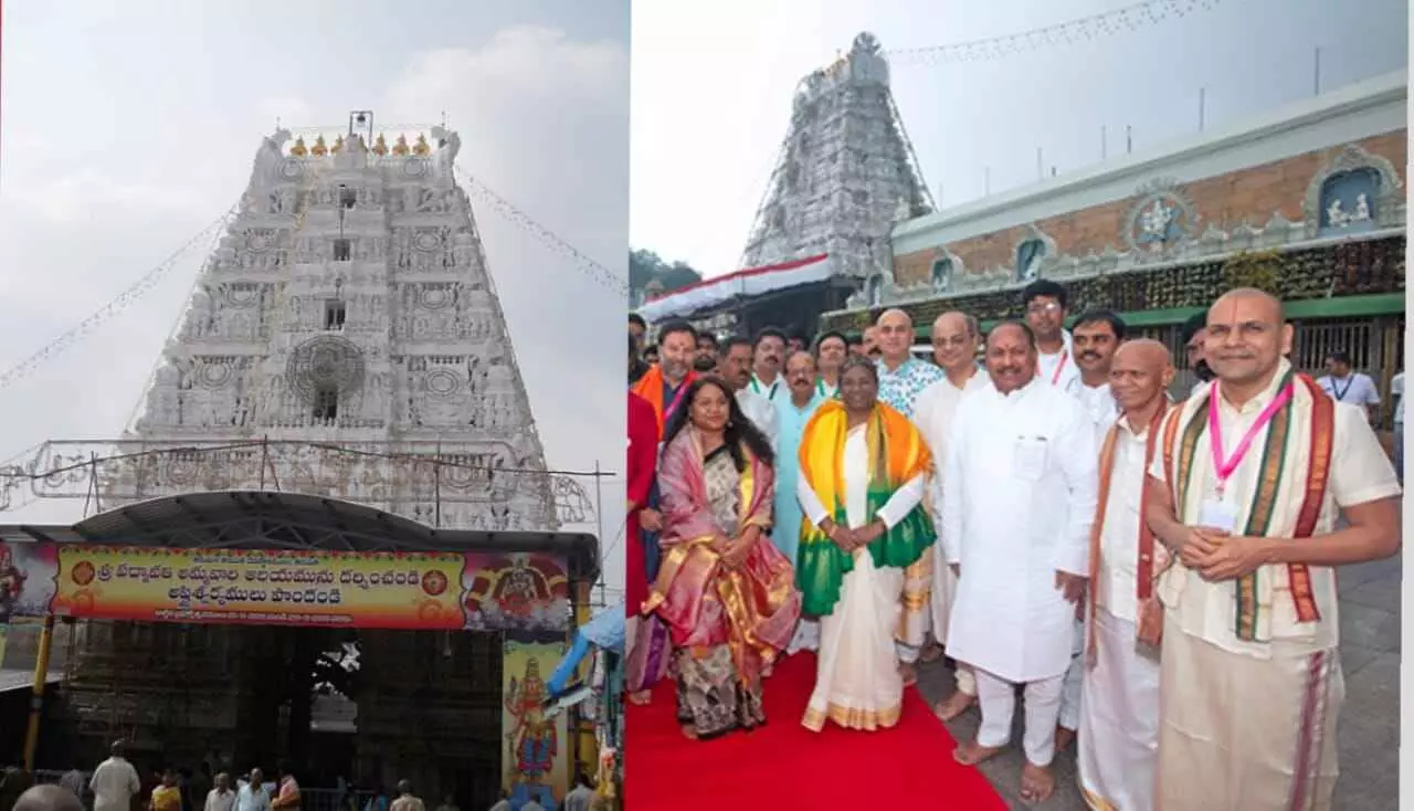 తిరుచానూరులో బ్రహ్మోత్సవ వేళ... 20వ తేదీ రాష్ట్రపతి రాక