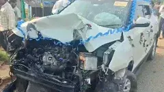 కిర్లంపూడిలో కారు బీభత్సం, ముగ్గురు స్పాట్ డెడ్