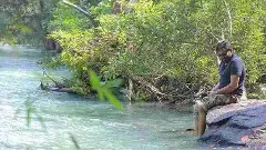 మామండూరు అడవిలో ఆహ్లాదంగా..సేదదీరిన పవన్ కల్యాణ్