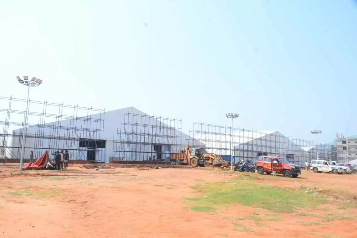 సీఐఐ భాగస్వామ్య సదస్సుకు వైజాగ్ రెడీ! సీఐఐ భాగస్వామ్య సదస్సుకు వైజాగ్ రెడీ!