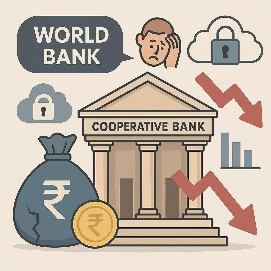 సహకార బ్యాంకుల్లో మూలధనం ఎందుకు తగ్గుతోంది?