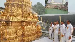 శ్రీవారి పట్టపురాణి ఆలయానికి బ్రహ్మోత్సవ మెరుగులు