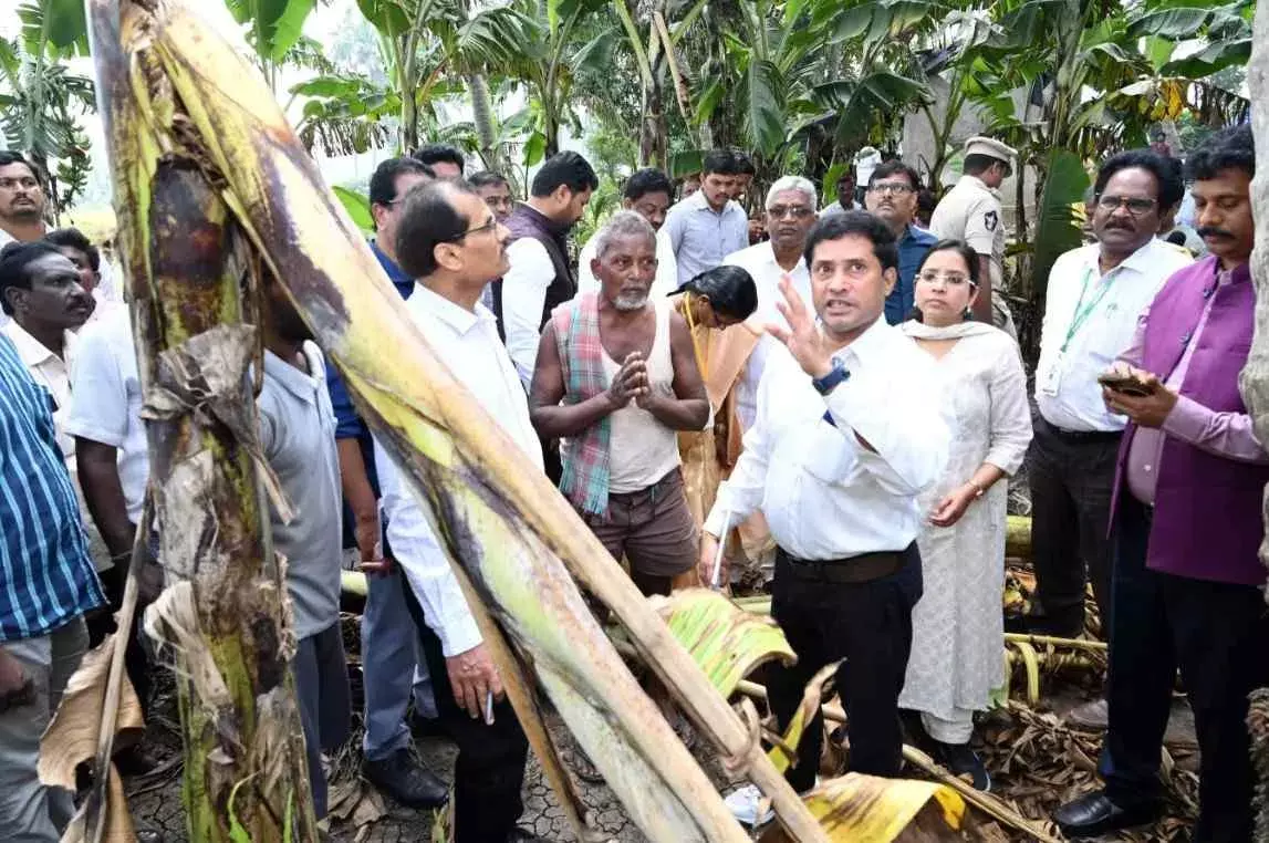 తుపాను నష్టంపై కేంద్ర బృందం సానుకూల స్పందన