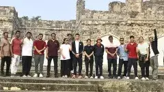 కొండపల్లి ఖిల్లాలో ట్రైనీ ఐఏఎస్ లు