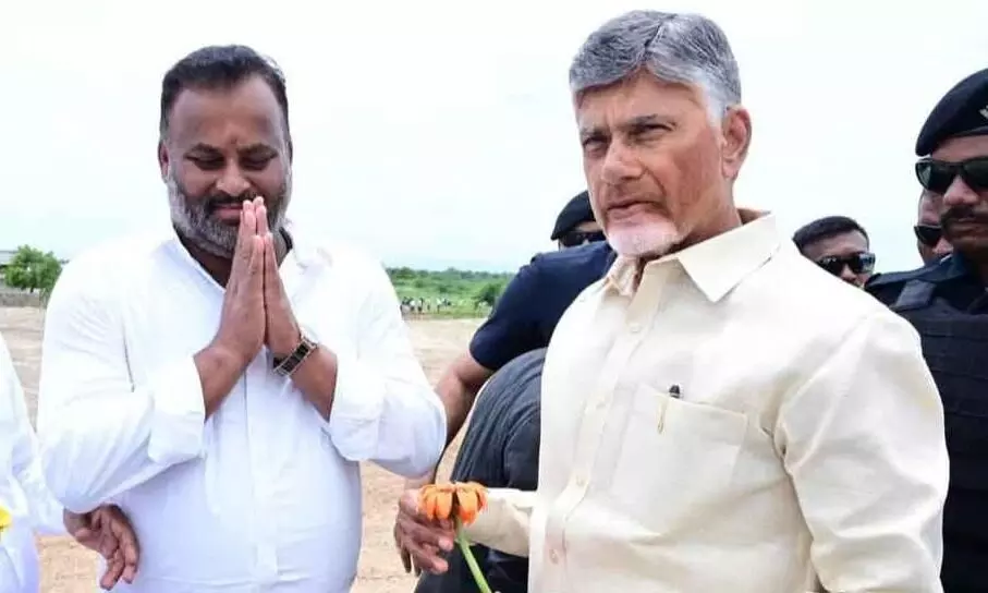 పేదల కళ్లలో ఆనందం కోసం.. టెంకాయ కొట్టనున్న బాబు