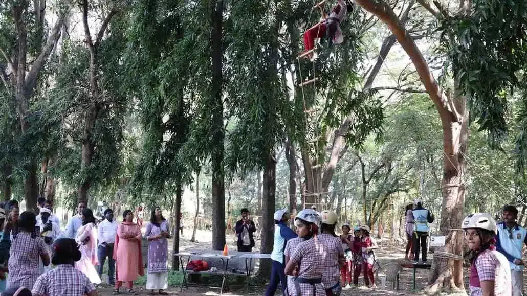 సాహస క్రీడల్లో మెరిసిన బాలికలు,సంగారెడ్డిలో కొత్త ఈవెంట్ సూపర్ హిట్