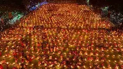 తిరుపతి:కార్తీకాన...కనువిందు చేసిన దీపోత్సవం