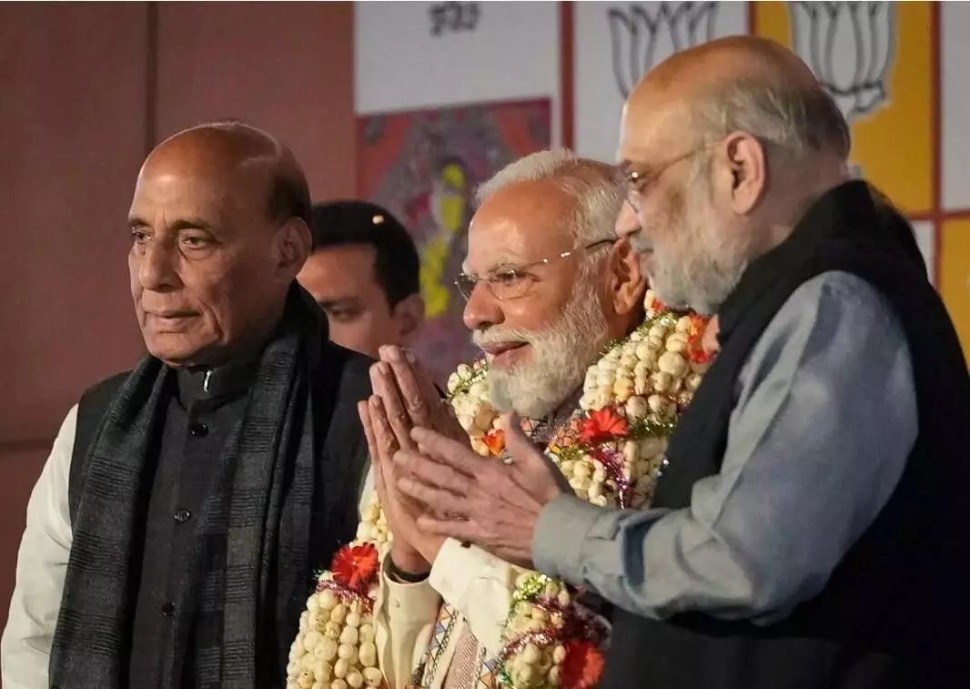 బీహర్: కనీస పోటీ ఇవ్వలేకపోయిన విపక్షాలు