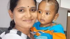 అనాధగా మారిన రెండేళ్ల బిడ్డ