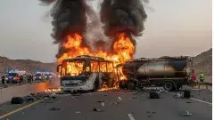 పవిత్ర మదీనా మార్గంలో ఈ మృత్యు విహారం ఏమిటి?