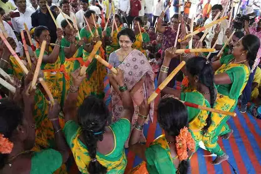 మహిళలను శక్తిమంతులను చేయాలనే లక్ష్యంతో కుప్పంపై ఫోకస్