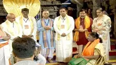 రాష్ట్రపతి ద్రౌపది ముర్ము తిరుమల పర్యటన దృశ్యమాలిక