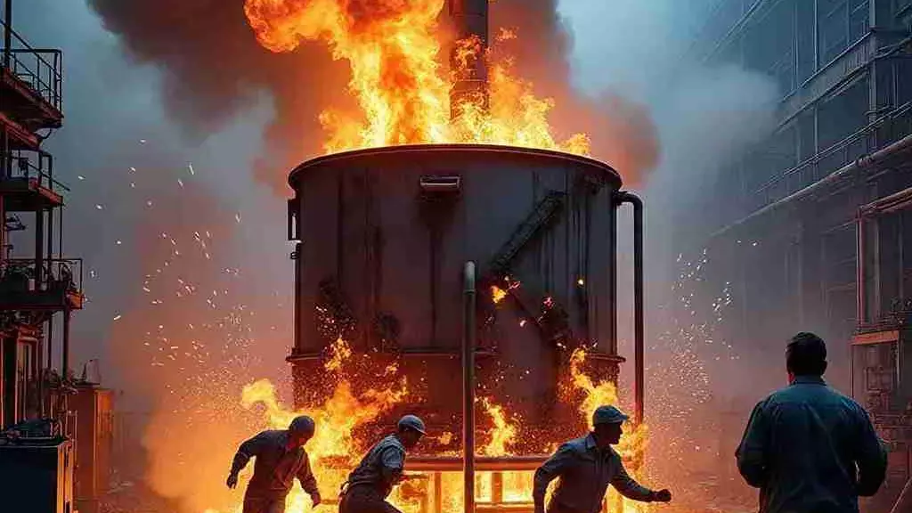 Breaking | టైల్స్ ఫ్యాక్టరీలో భారీ పేలుడు ఇద్దరి మృతి