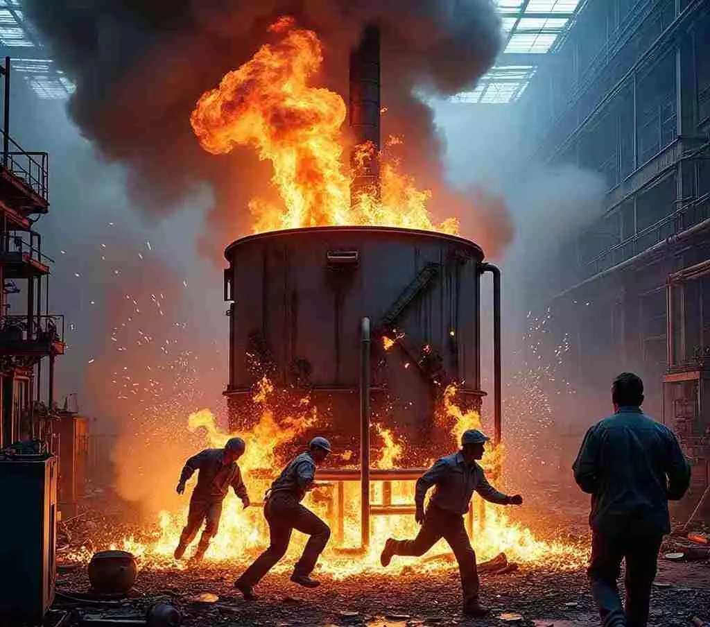 Breaking | టైల్స్ ఫ్యాక్టరీలో భారీ పేలుడు ఇద్దరి మృతి