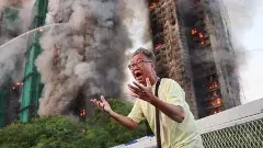 హాంకాంగ్ మంటల్లో 44 మంది సజీవ దహనం