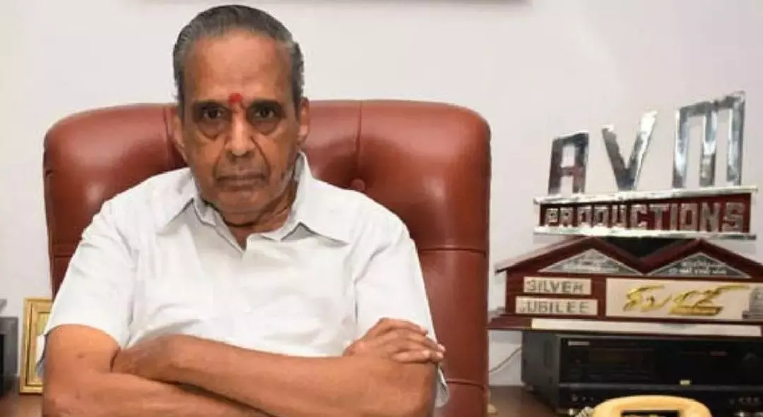 తమిళ సినీ దిగ్గజం ఏవీఏం శరవణన్ కన్నుమూత తమిళ సినీ దిగ్గజం ఏవీఏం శరవణన్ కన్నుమూత