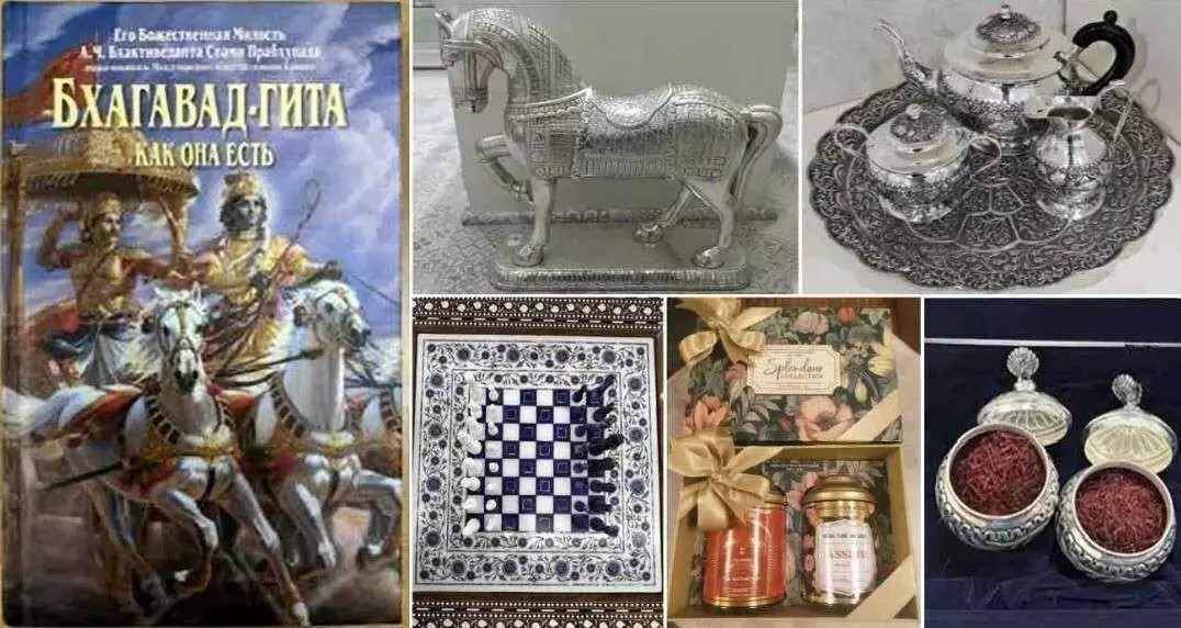 ‘‘అస్సాం బ్లాక్ టీ, మహారాష్ట్ర వెండి గుర్రం, కశ్మీర్ కుంకుమ పువ్వు’’