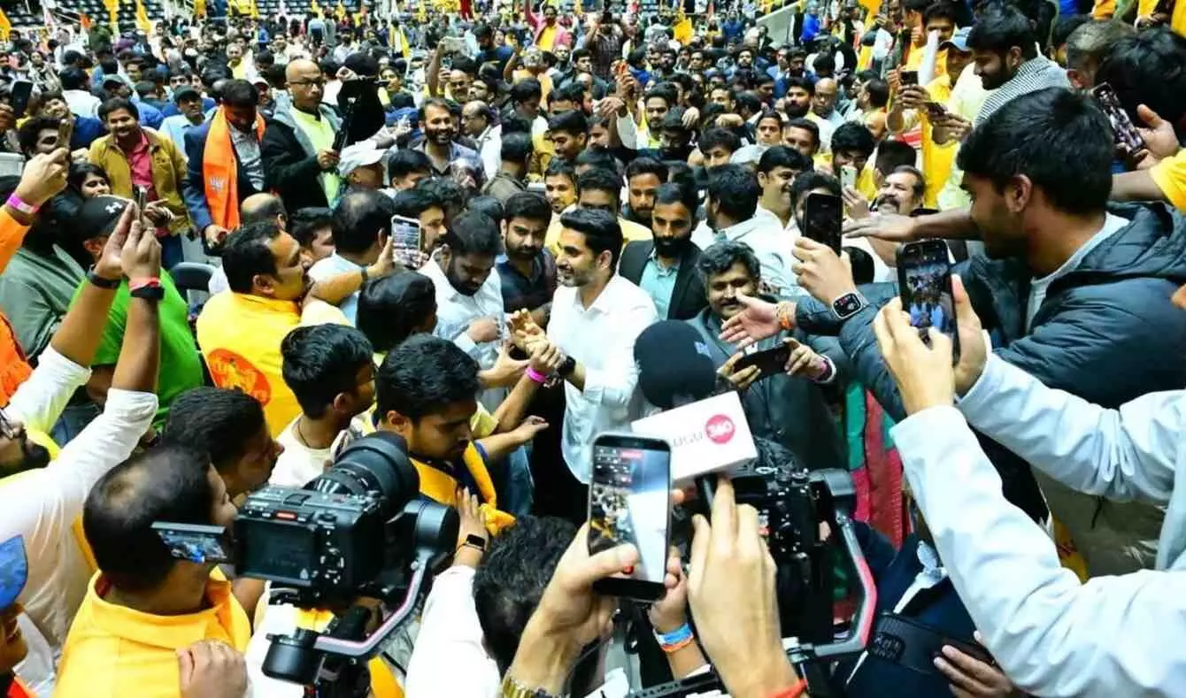 తెలుగు డయాస్పోరాలో లోకేష్‌