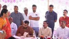 అమరావతి రిటర్నబుల్ ప్లాట్ల రిజిస్ట్రేషన్ పై మంత్రి నారాయణ చర్చ