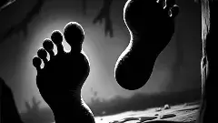 ప్రభుత్వ ఆఫీసులో చిందిన రక్తం ఎవరిది.. అవి పాదాల గుర్తులేనా?