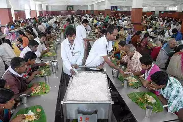 శ్రీవారి అన్నప్రసాదాలు ఎన్ని లక్షల మందికి వడ్డించబోతున్నారంటే..