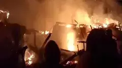 విజయనగరం జిల్లాలో వృద్ధురాలు సజీవదహనం