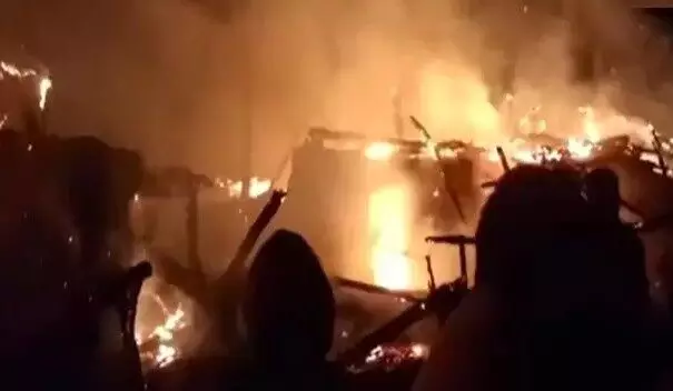 విజయనగరం జిల్లాలో వృద్ధురాలు సజీవదహనం విజయనగరం జిల్లాలో వృద్ధురాలు సజీవదహనం