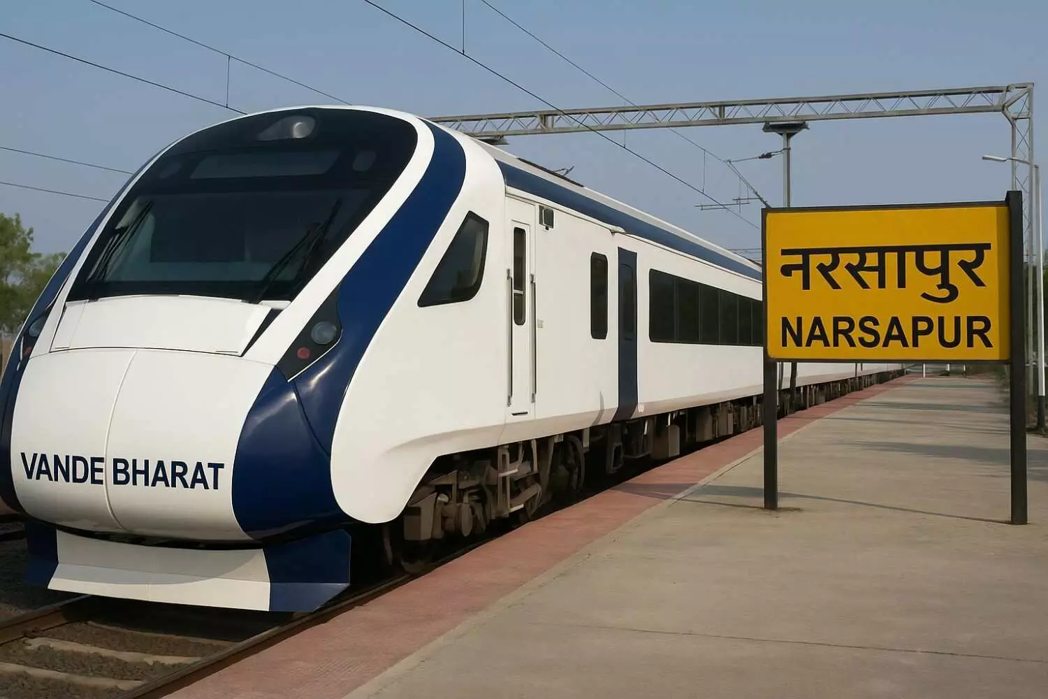 అదిగదిగో, నరసాపురానికి వందే భారత్ రైలు! అదిగదిగో, నరసాపురానికి వందే భారత్ రైలు!