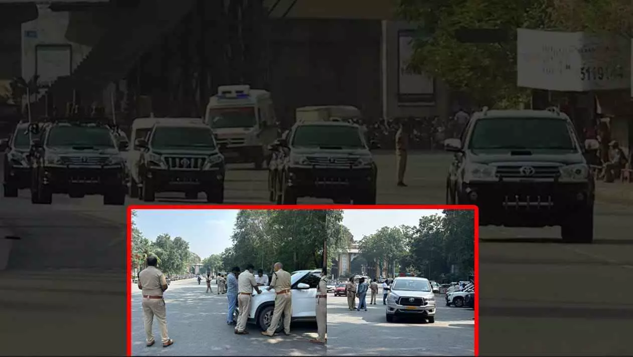 కాన్వాయ్ వాహనాల ఏర్పాటుపై చేతులెత్తేసిన ఏజెన్సీ కాన్వాయ్ వాహనాల ఏర్పాటుపై చేతులెత్తేసిన ఏజెన్సీ