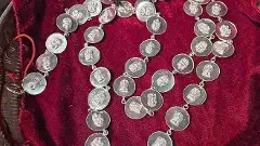 తిరుచానూరు శ్రీశ్రీనివాసుడికి  600 వెండి కాసుల హారం