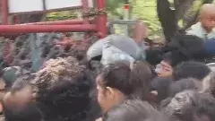 అలిపిరిలో తృటిలో తప్పిన తొక్కిసలాట