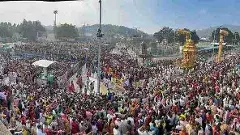 తిరుమలలో స్వర్ణరథంపై మలయ్యప్ప విహారం