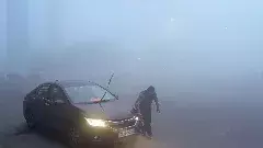 ఢిల్లీ విమానాశ్రయంలొ పొగమంచు