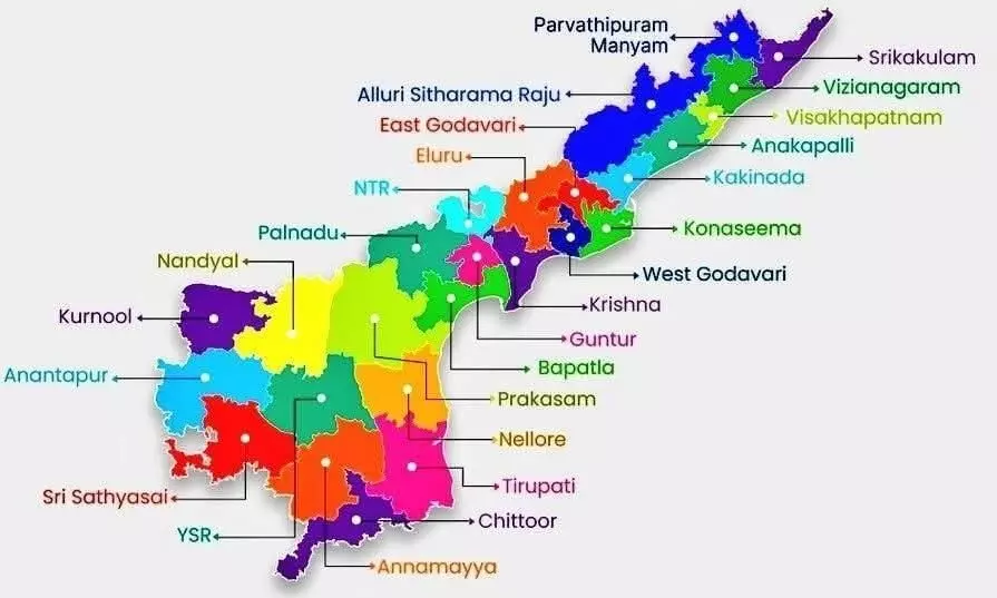 ఆంధ్రాలో జిల్లాల విభజన ఎవరికి లాభం? ఆంధ్రాలో జిల్లాల విభజన ఎవరికి లాభం?