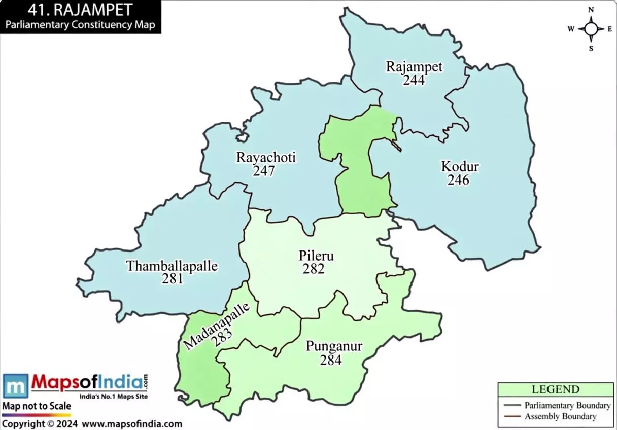 రాజంపేట పార్లమెంట్ రద్దు ఖాయం! రాజంపేట పార్లమెంట్ రద్దు ఖాయం!