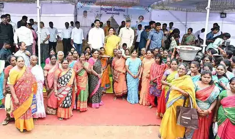 నారావారిపల్లెకు సంక్రాంతి కళ వచ్చేసింది..