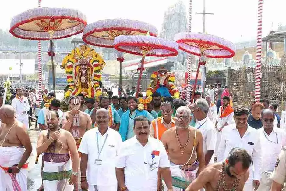 తిరుమలలో వేటకు వెళ్లిన శ్రీవారు..