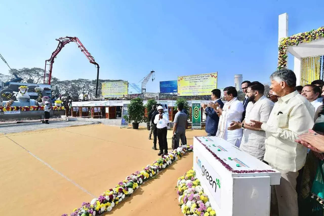 గ్రీన్ అమోనియా ఉత్పతికి ఏపీ అనుకూల రాష్ట్రం