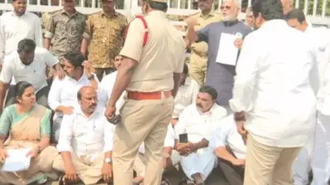 మేము మనుషులం కాదా?  వైఎస్సార్‌సీపీ నేతలు