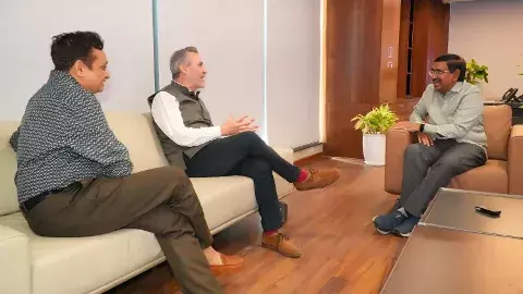 కృష్ణా రివర్ ఫ్రంట్ అభివృద్ధిలో బ్రిటన్ బాగస్వామి?