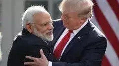 Donald Trump with Modi