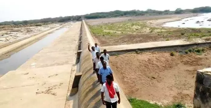 కేసీ కెనాల్ ఆయకట్టులో రెండో పంటకు నీరు లేదు! కేసీ కెనాల్ ఆయకట్టులో రెండో పంటకు నీరు లేదు!