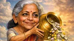 Nirmala SitaRaman Caricature