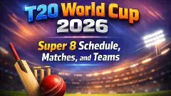 సూపర్-8లో తొలి మ్యాచ్ ఇండియాదే- సూపర్- 8 జట్లు ఇవే..