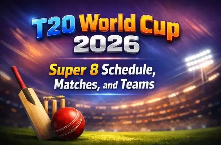 సూపర్-8లో తొలి మ్యాచ్ ఇండియాదే- సూపర్- 8 జట్లు ఇవే.. సూపర్-8లో తొలి మ్యాచ్ ఇండియాదే- సూపర్- 8 జట్లు ఇవే..