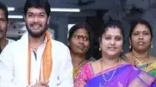MLC Ananta Babu and his Wife