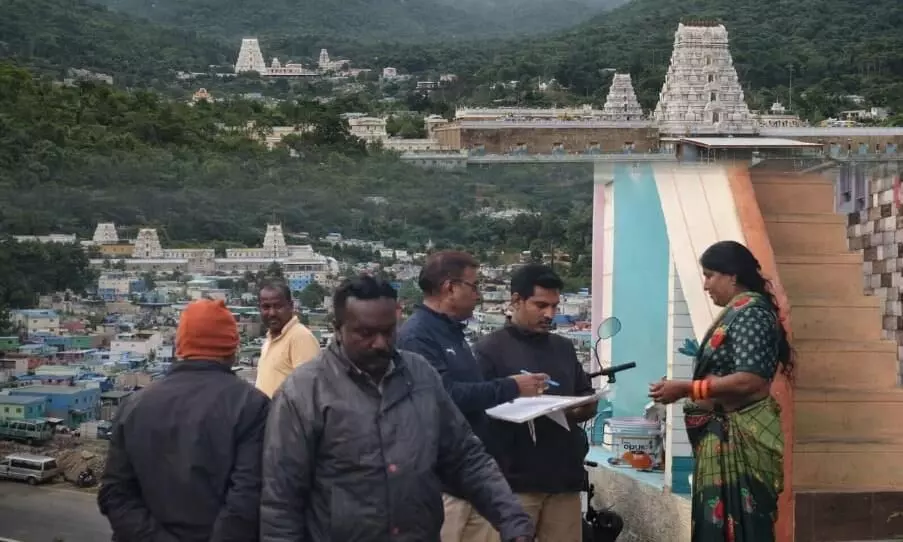 తిరుమలలో తనిఖీలతో కలవరం.. తిరుమలలో తనిఖీలతో కలవరం..